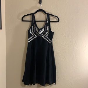 Express skater dress